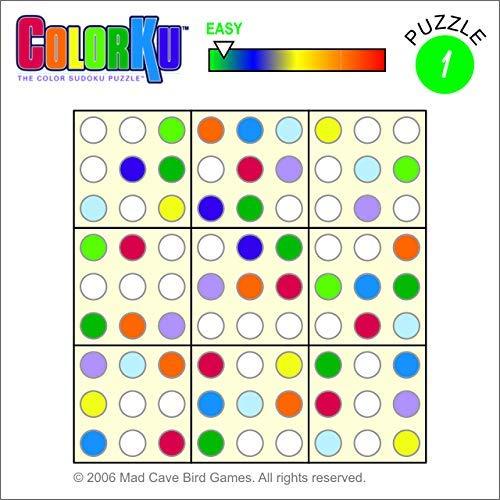 ColorKu ColorKu by Mad Cave Bird Games