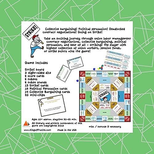 STRIKE! STRIKE! STRIKE! STRIKE! STRIKE! LABOR UNIO Strike! Board Game