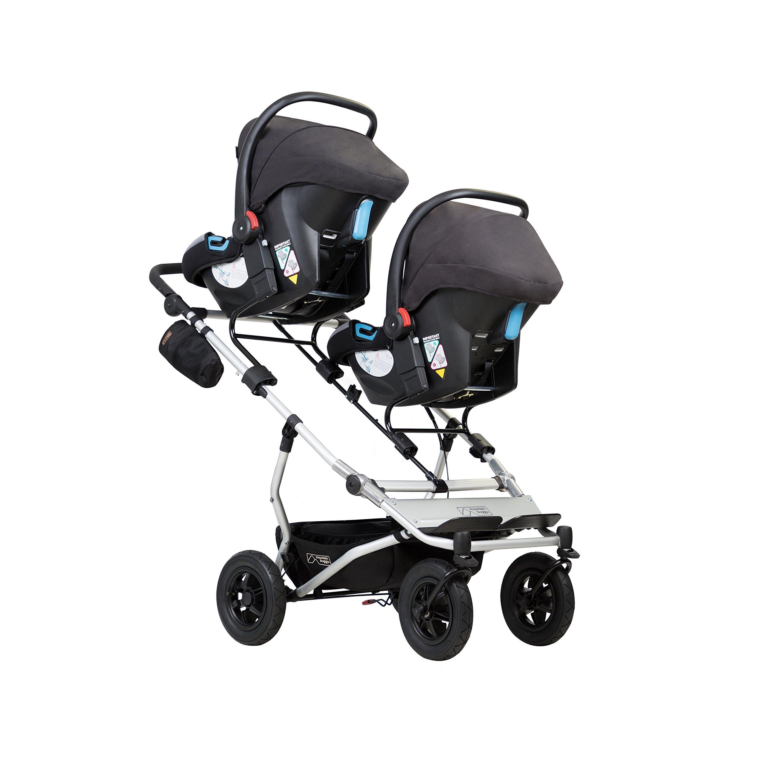 Mountain Buggy Mountain Buggy Duet V3 Buggy, Silver