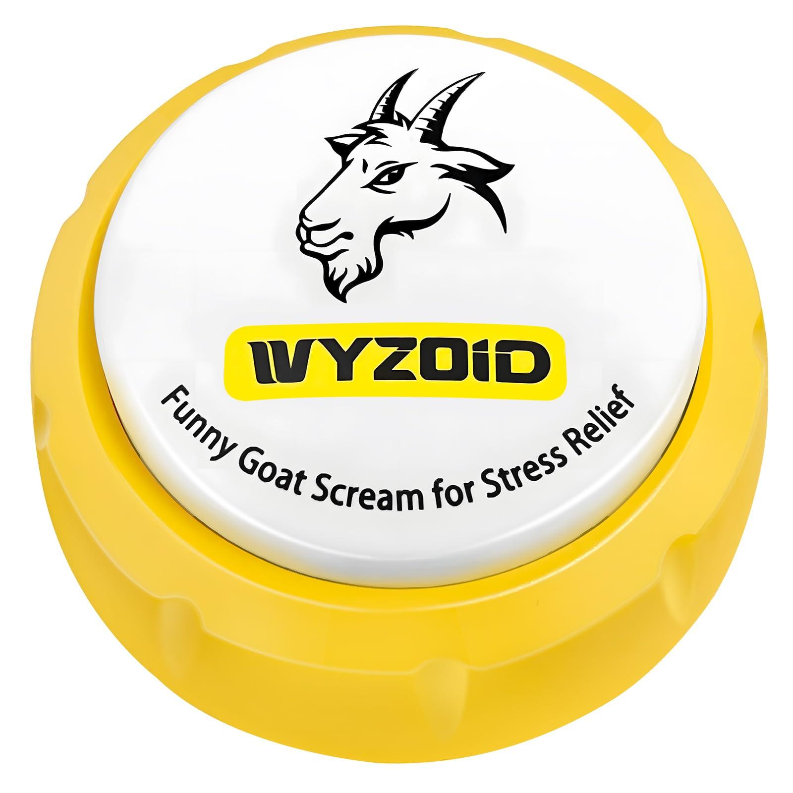 WYZOID WYZOID Screaming goat, Screaming Desk Toy Talking Button,Make Funny Screaming Goat - Provide Interesting Gifts for Friends and Colleagues